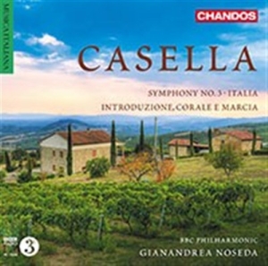 Casella - Orchestral Works Vol 3 ryhmässä CD @ Bengans Skivbutik AB (602536)