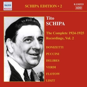 Schipa Tito - Victor Recordings 2 ryhmässä CD @ Bengans Skivbutik AB (603086)