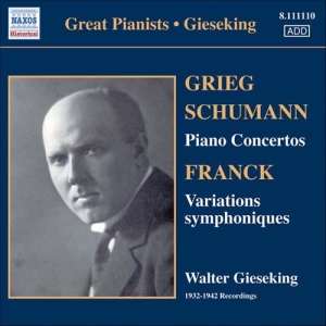 Grieg Schumann - Piano Concertos ryhmässä CD @ Bengans Skivbutik AB (607273)