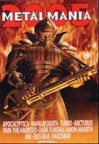 Metalmania 2005 - Various (Dvd+Cd) ryhmässä CD / Hårdrock @ Bengans Skivbutik AB (607712)