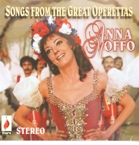 Anna Moffo - Songs From Great Operettas ryhmässä CD / Klassiskt,Pop-Rock @ Bengans Skivbutik AB (611311)