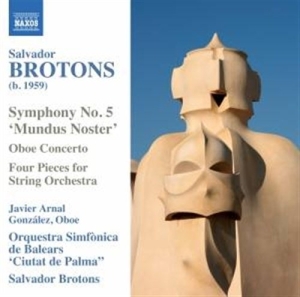 Brotons - Symphony No 5 ryhmässä Externt_Lager / Naxoslager @ Bengans Skivbutik AB (611346)