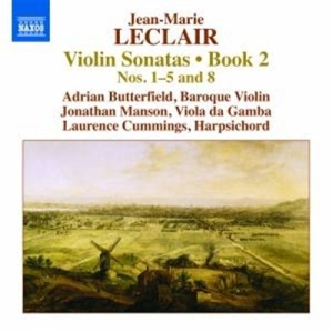Leclair - Violin Sonatas Book 2 ryhmässä Externt_Lager / Naxoslager @ Bengans Skivbutik AB (611355)