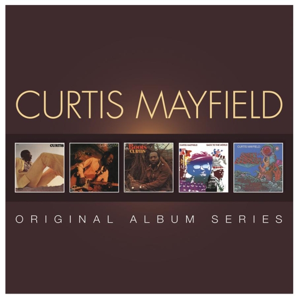 Curtis Mayfield - Original Album Series ryhmässä CD / RNB, Disco & Soul @ Bengans Skivbutik AB (612356)