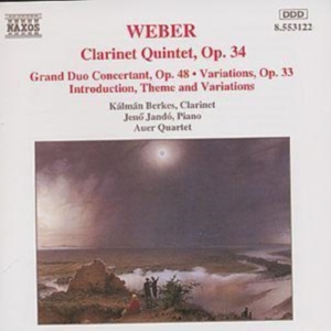 Weber Carl Maria Von - Clarinet Works ryhmässä CD @ Bengans Skivbutik AB (612773)