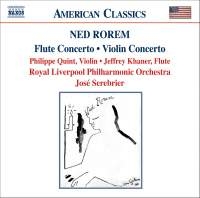 Rorem - Violin Concerto ryhmässä CD @ Bengans Skivbutik AB (613204)