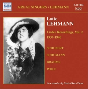 Lotte Lehmann - Vol 2 ryhmässä Externt_Lager / Naxoslager @ Bengans Skivbutik AB (613591)