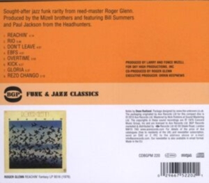 Glenn Roger - Reachin' ryhmässä CD @ Bengans Skivbutik AB (617730)