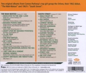 Orlons - Wah-Watusi / South Street ryhmässä CD @ Bengans Skivbutik AB (617736)