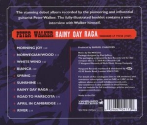 Walker Peter - Rainy Day Raga ryhmässä CD @ Bengans Skivbutik AB (617838)