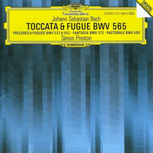 Bach - Toccata & Fuga Mm ryhmässä CD / Klassiskt @ Bengans Skivbutik AB (618003)