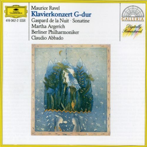 Ravel - Pianokonsert G-Dur + Sonatine Mm ryhmässä CD / Klassiskt @ Bengans Skivbutik AB (619220)