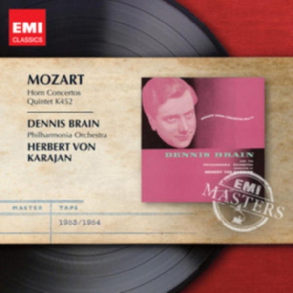 Dennis Brain - Mozart: Horn Concertos Nos. 1- ryhmässä CD / Klassiskt @ Bengans Skivbutik AB (619501)