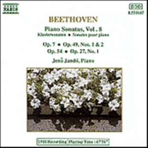 Beethoven Ludwig Van - Piano Sonatas Vol 8 ryhmässä Externt_Lager / Naxoslager @ Bengans Skivbutik AB (619508)