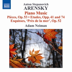 Arensky - Piano Music ryhmässä Externt_Lager / Naxoslager @ Bengans Skivbutik AB (620655)