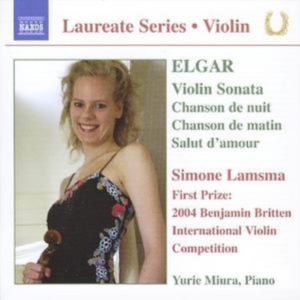 Elgar - Music For Violin And Piano ryhmässä Externt_Lager / Naxoslager @ Bengans Skivbutik AB (621307)