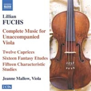 Fuchs - Music For Unaccompanied Viola ryhmässä Externt_Lager / Naxoslager @ Bengans Skivbutik AB (621379)
