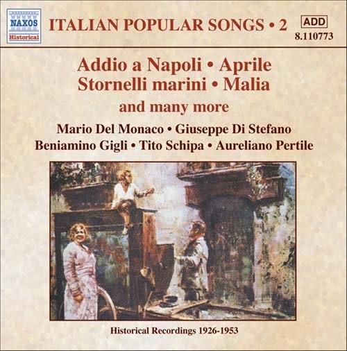 Italian Popular Songs - Volume 2 ryhmässä CD / Myydyimmät @ Bengans Skivbutik AB (621393)