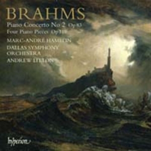 Brahms - Piano Concerto 2, Four Piano P ryhmässä Externt_Lager / Naxoslager @ Bengans Skivbutik AB (621545)