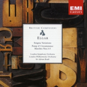 SIR ADRIAN BOULT/LONDON SYMPHO - ELGAR: ENIGMA VARIATIONS - POM ryhmässä CD @ Bengans Skivbutik AB (621726)