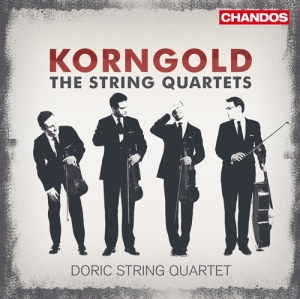 Korngold - String Quartets ryhmässä Externt_Lager / Naxoslager @ Bengans Skivbutik AB (622412)