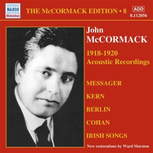 John Mccormack - Vol 8 ryhmässä CD @ Bengans Skivbutik AB (623540)