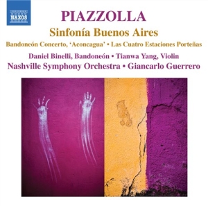 Piazzolla - Sinfonia Buenos Aires ryhmässä CD @ Bengans Skivbutik AB (623679)