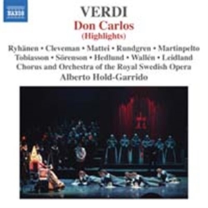 Verdi - Don Carlos (Highlights) ryhmässä CD / Övrigt @ Bengans Skivbutik AB (624016)