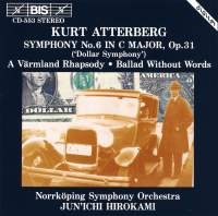 Atterberg Kurt - Symphony 6 ryhmässä CD @ Bengans Skivbutik AB (624079)