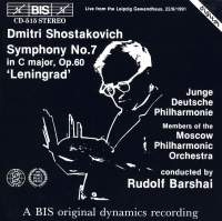 Shostakovich Dmitry - Symphony 7/Leningrad ryhmässä CD @ Bengans Skivbutik AB (624900)