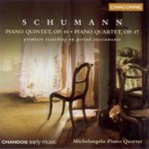 Schumann - Piano Quartets Op 44 & Op 47 ryhmässä Externt_Lager / Naxoslager @ Bengans Skivbutik AB (625643)