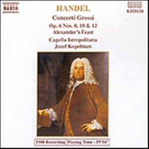 Handel George Frideric - Concerti Grossi ryhmässä Externt_Lager / Naxoslager @ Bengans Skivbutik AB (626428)