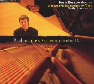 Boris Berezovsky & Dmitri Liss - Rachmaninov Concertos Pour Piano 1 & 4 ryhmässä CD / Klassiskt,Övrigt @ Bengans Skivbutik AB (627679)