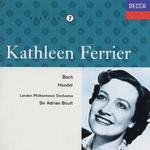 Ferrier Kathleen Alt - Sjunger Bach & Händel ryhmässä CD @ Bengans Skivbutik AB (628025)
