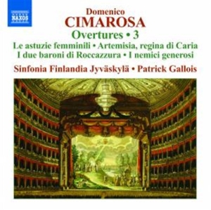 Cimarosa - Overtures Vol 3 ryhmässä CD @ Bengans Skivbutik AB (628234)