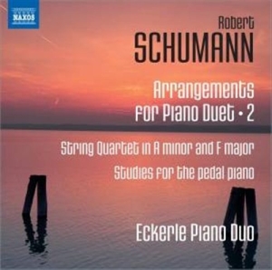 Schumann - String Quartets Transcribed ryhmässä Externt_Lager / Naxoslager @ Bengans Skivbutik AB (628237)