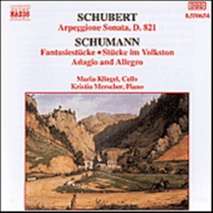 Schubert/Schumann - Arpeggione Sonata ryhmässä Externt_Lager / Naxoslager @ Bengans Skivbutik AB (628935)