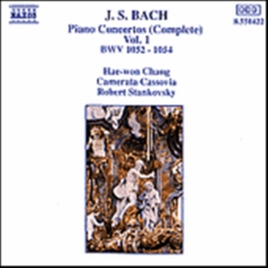 Bach Johann Sebastian - Piano Concertos Vol 1 ryhmässä CD @ Bengans Skivbutik AB (629241)
