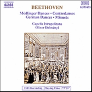 Beethoven Ludwig Van - Dances ryhmässä CD / Klassiskt @ Bengans Skivbutik AB (629365)