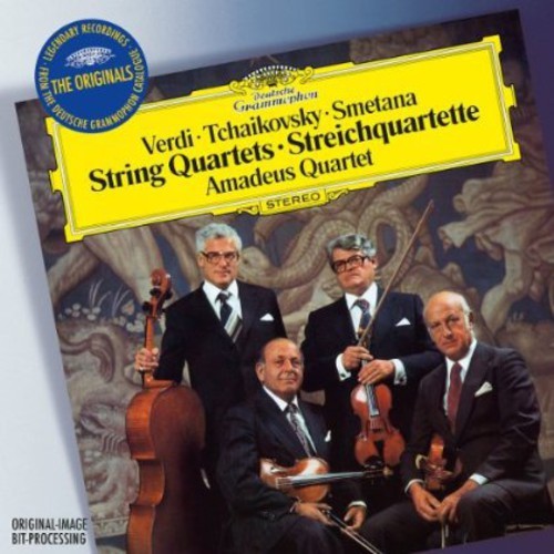 Verdi/ Tjajkovskij/ Smetana - Stråkkvartetter ryhmässä CD / Klassiskt @ Bengans Skivbutik AB (629729)