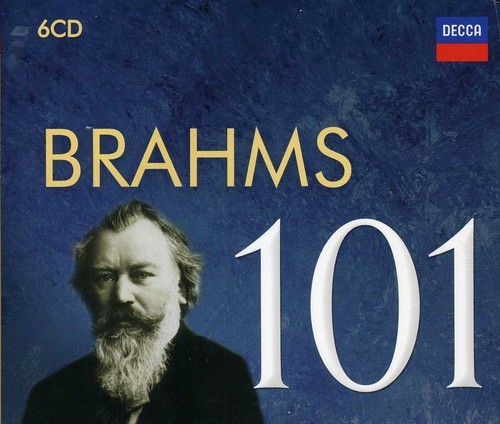 Blandade Artister - 101 Brahms - 6Cd ryhmässä CD / Klassiskt @ Bengans Skivbutik AB (629743)