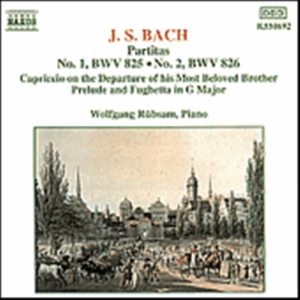 Bach Johann Sebastian - Partitas 1 & 2 ryhmässä CD @ Bengans Skivbutik AB (630660)