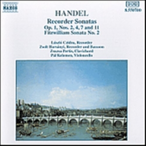 Handel George Frideric - Recorder Sonatas Op 1 ryhmässä Externt_Lager / Naxoslager @ Bengans Skivbutik AB (630663)