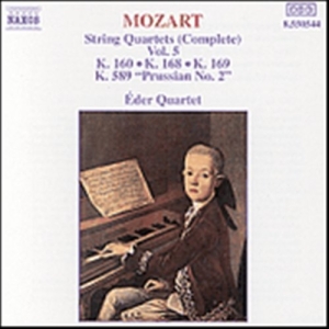 Mozart Wolfgang Amadeus - String Quartets Vol 5 ryhmässä Externt_Lager / Naxoslager @ Bengans Skivbutik AB (630669)