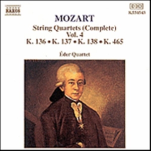Mozart Wolfgang Amadeus - String Quartets Vol 4 ryhmässä CD @ Bengans Skivbutik AB (630670)
