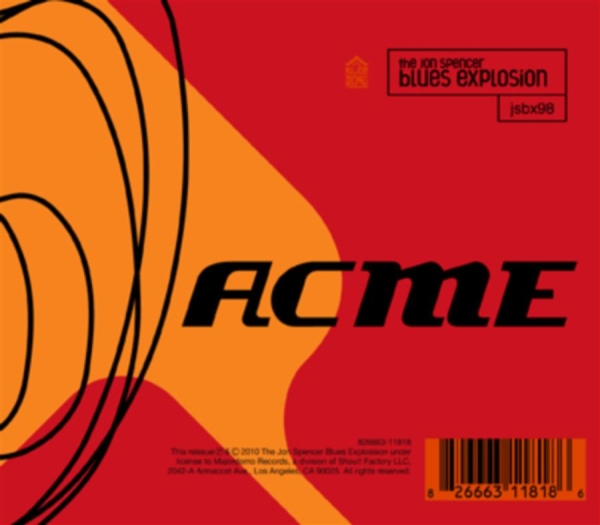 Jon Spencer Blues Explosion - Acme ryhmässä CD / Myydyimmät @ Bengans Skivbutik AB (630712)
