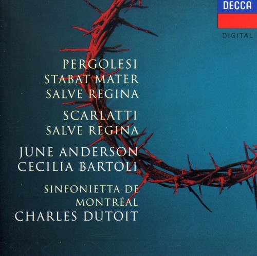 Scarlatti/Pergolesi - Stabat Mater + Salve Regina ryhmässä CD / Klassiskt @ Bengans Skivbutik AB (630800)