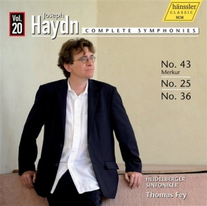 Haydn - Symphonies No 43/25/36 ryhmässä CD / Klassiskt @ Bengans Skivbutik AB (631557)
