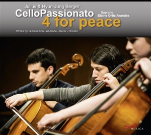 Cello Passionato - 4 For Peace ryhmässä CD @ Bengans Skivbutik AB (631602)