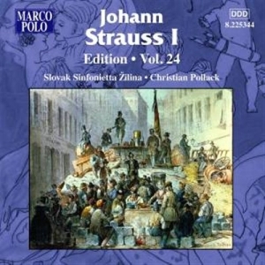 Johann Strauss I - Edition Vol 24 ryhmässä CD @ Bengans Skivbutik AB (631624)